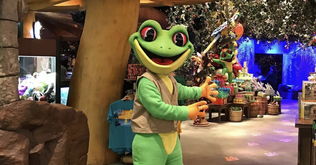 Rainforest Cafe, Green Character